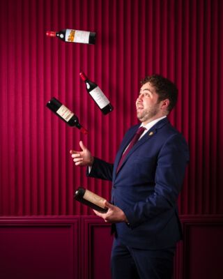 Sommelier James Shaw. Credit: Food Story Media/The Pem