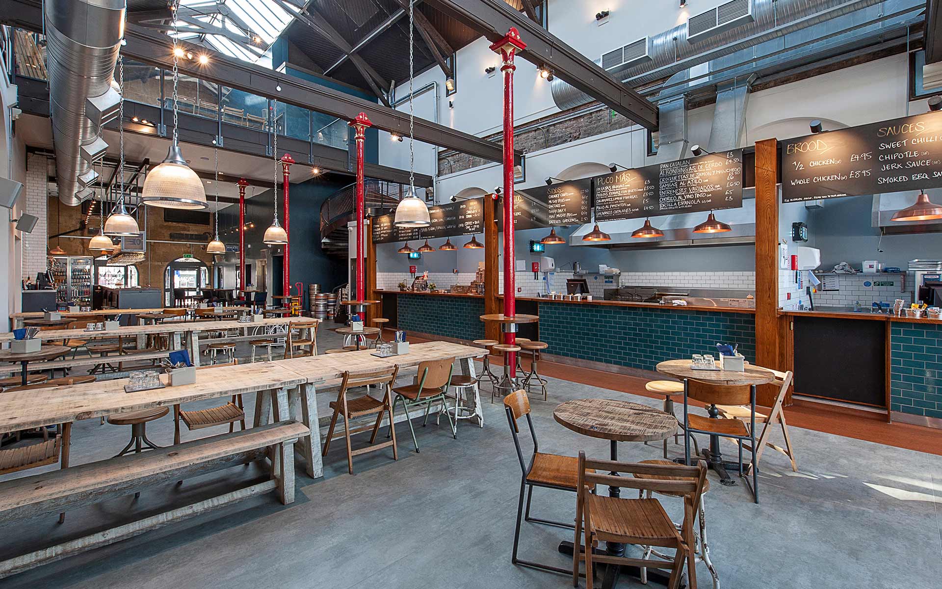 A modern version of an old idea: The best food halls in Manchester ...